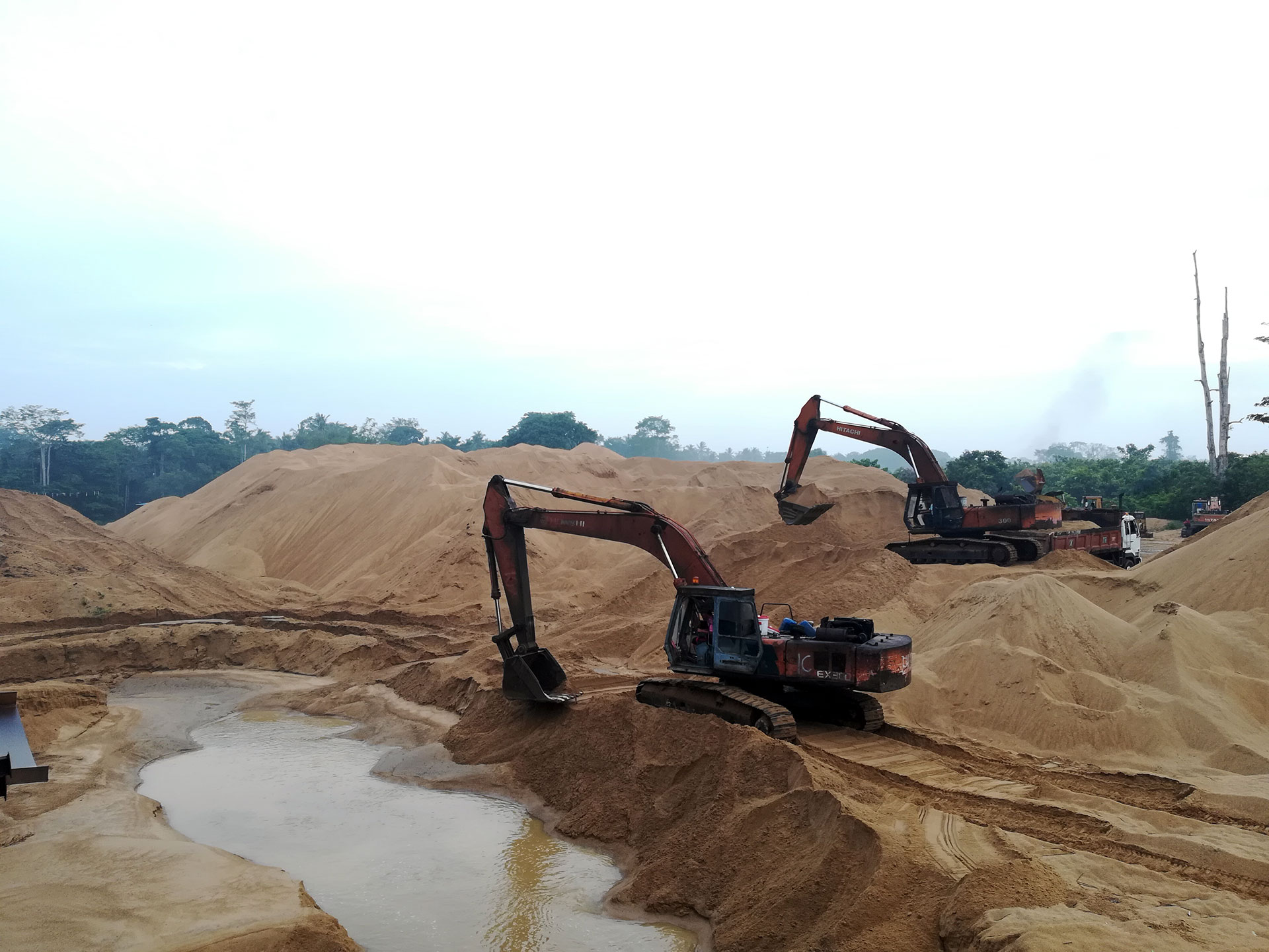 Liraship Sand Mining